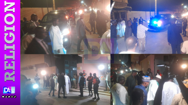 Tivaouane : Le PR Bassirou Diomaye Diakhar Faye vient d'arriver chez le khalife général Serigne Babacar Sy Mansour