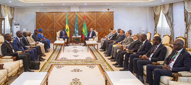 SÉNÉGAL-MAURITANIE: Entretien entre les chefs d'Etat SÉNÉGAL-MAURITANIE: Entretien entre les chefs d'Etat