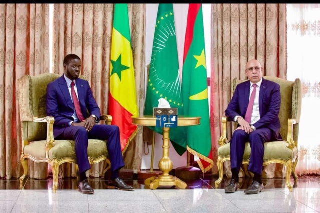 RENCONTRE FAYE ET GHAZOUANI | LA COOPÉRATION ENTRE DAKAR ET NOUAKCHOTT AU CŒUR DES ÉCHANGES RENCONTRE FAYE ET GHAZOUANI | LA COOPÉRATION ENTRE DAKAR ET NOUAKCHOTT AU CŒUR DES ÉCHANGES