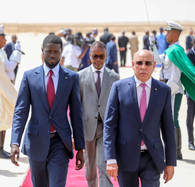 RENCONTRE FAYE ET GHAZOUANI | LA COOPÉRATION ENTRE DAKAR ET NOUAKCHOTT AU CŒUR DES ÉCHANGES RENCONTRE FAYE ET GHAZOUANI | LA COOPÉRATION ENTRE DAKAR ET NOUAKCHOTT AU CŒUR DES ÉCHANGES