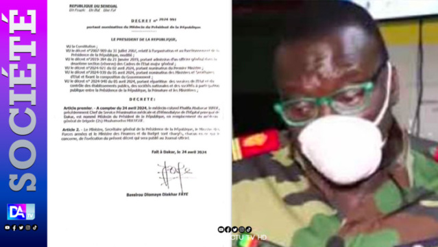 Nomination du médecin du président de la République : Khalifa Ababacar Wade remplace Mouhamadou Mbengue Nomination du médecin du président de la République : Khalifa Ababacar Wade remplace Mouhamadou Mbengue