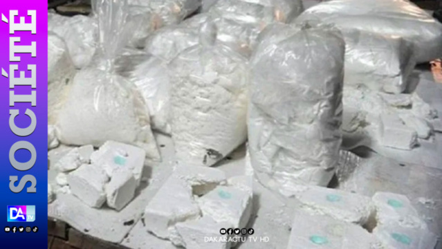 Keur Ayib: 18 kg de cocaïne saisie, 8 individus arrêtés