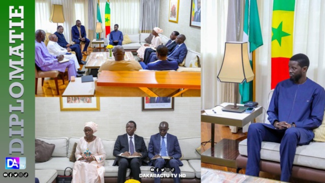 Visite au Nigeria : Le président Bassirou Diomaye Faye a reçu le président de la commission de la Cedeao Visite au Nigeria : Le président Bassirou Diomaye Faye a reçu le président de la commission de la Cedeao