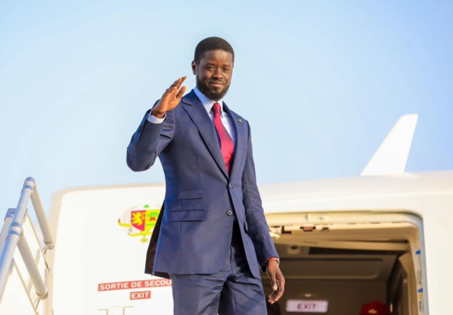 LE PRÉSIDENT BASSIROU DIOMAYE FAYE ATTENDU À PRAIA ET CONAKRY