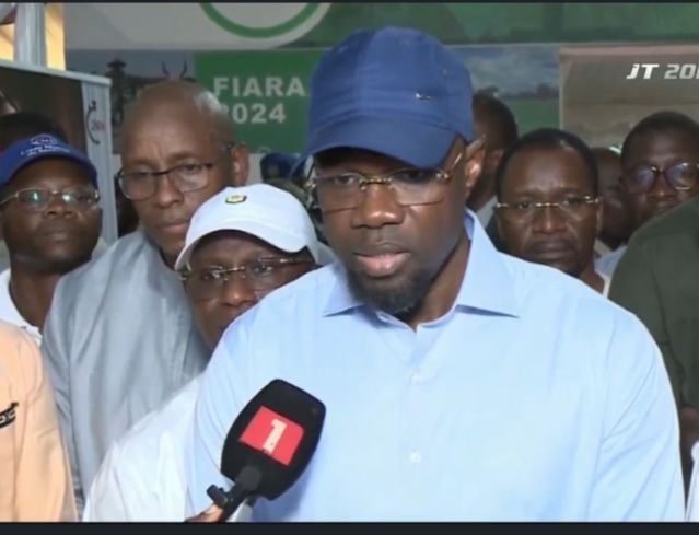 FIARA | LE PREMIER MINISTRE OUSMANE SONKO OPTIMISTE POUR L’AUTOSUFFISANCE ALIMENTAIRE