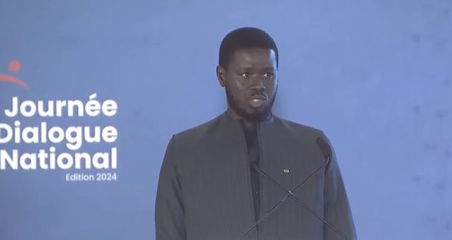 « NE PAS OUVRIR UN PROCÈS EN INQUISITION POUR DÉSIGNER DES COUPABLES », DIOMAYE FAYE « NE PAS OUVRIR UN PROCÈS EN INQUISITION POUR DÉSIGNER DES COUPABLES », DIOMAYE FAYE