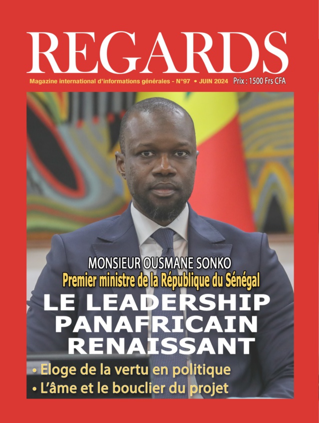 Réservez votre numéro spécial "Regards magazine" sur le premier ministre Ousmane Sonko, de A à Z.