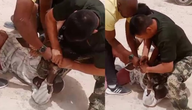 Affaire du Sénégalais violenté dans une usine : trois individus dont deux Chinois placés en garde à vue Affaire du Sénégalais violenté dans une usine : trois individus dont deux Chinois placés en garde à vue