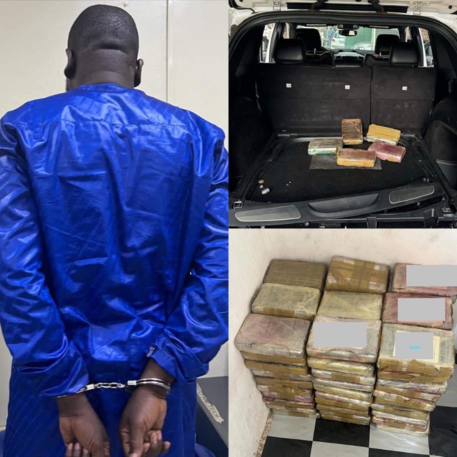 Douanes: Saisie de 108,7 kg de cocaïne à Kalifourou d'une contrevaleur de 8.700.000.000 de Fcfa Douanes: Saisie de 108,7 kg de cocaïne à Kalifourou d'une contrevaleur de 8.700.000.000 de Fcfa