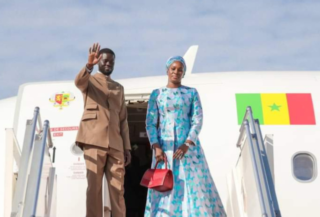 Le Président de la République, S.E.M. Bassirou Diomaye Faye, a quitté Dakar ce matin pour se rendre en France. Le Président de la République, S.E.M. Bassirou Diomaye Faye, a quitté Dakar ce matin pour se rendre en France.
