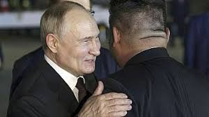 Vladimir Poutine en visite en Corée du Nord Vladimir Poutine en visite en Corée du Nord