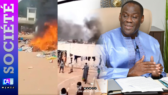 Ousmane Diagne, ministre de la justice a fait une descente au camp pénal, la situation sous contrôle ! Ousmane Diagne, ministre de la justice a fait une descente au camp pénal, la situation sous contrôle !