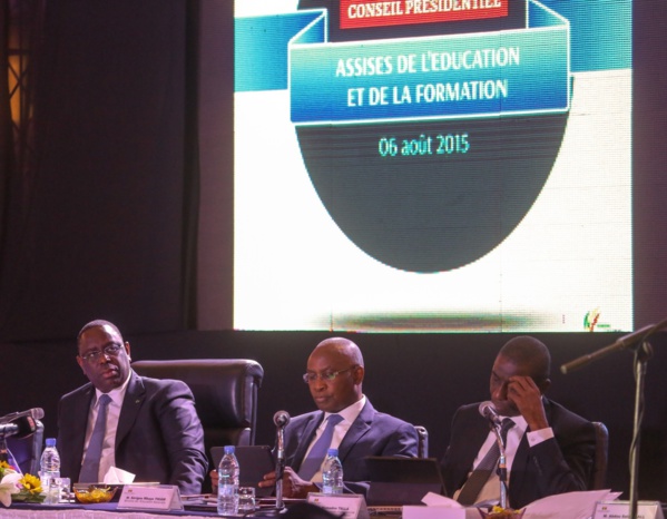 Conseil présidentiel sur les conclusions des Assises de l’Education et de la Formation 11 décisions présidentielles pour une école au service du Sénégal Emergent Conseil présidentiel sur les conclusions des Assises de l’Education et de la Formation 11 décisions présidentielles pour une école au service du Sénégal Emergent