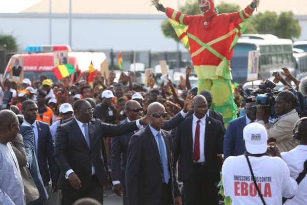 Les images exclusives  de l'arrivée du Président Alpha Condé de la Guinée Conackry Les images exclusives  de l'arrivée du Président Alpha Condé de la Guinée Conackry