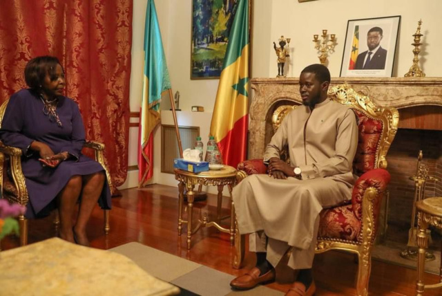 PARIS- Le Président Diomaye a reçu la Secrétaire générale de la Francophonie PARIS- Le Président Diomaye a reçu la Secrétaire générale de la Francophonie