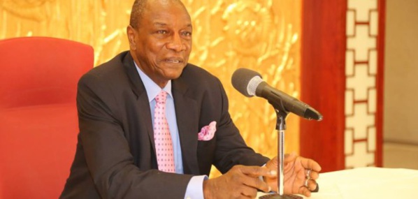 Le Président condé face à la presse au Sénégal: «Je m’en fous que les chefs d’Etats reçoivent mes opposants»