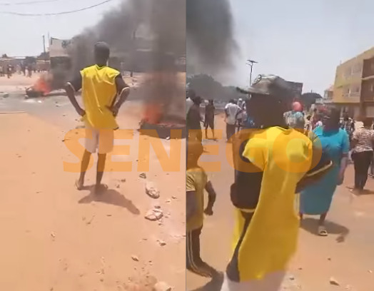 Kaolack : Des jeunes en colère barrent la route nationale à Kabatoki (vidéo) Kaolack : Des jeunes en colère barrent la route nationale à Kabatoki (vidéo)