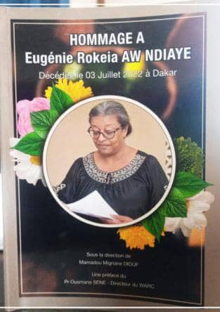 MÉMORIAL - Rokhaya Eugènie Aw immortalisée à travers un recueil MÉMORIAL - Rokhaya Eugènie Aw immortalisée à travers un recueil