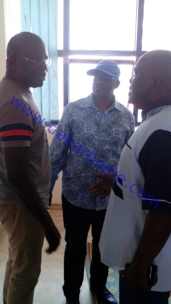 Quand Babacar Gaye, Madické Niang et le coordonnateur du Pds se concertent pour... Quand Babacar Gaye, Madické Niang et le coordonnateur du Pds se concertent pour...