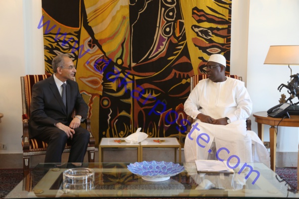 Audience accordée à M. Hesham Mohamed Maher, Ambassadeur d’Egypte au Sénégal en fin de mission