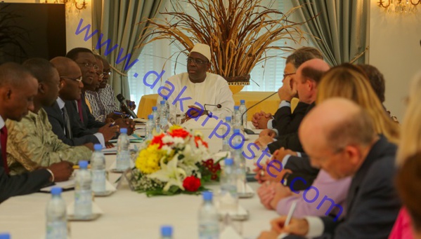 ​Audience accordée au Sénateur Chris Coons, président de la commission du Sénat en charge des affaires africaines.