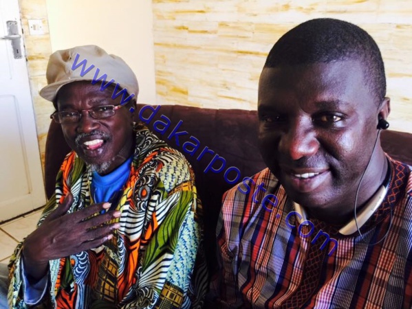 Moussa Ngom avec son ami Fallou Dieng bien portant avant son départ pour Londres Moussa Ngom avec son ami Fallou Dieng bien portant avant son départ pour Londres