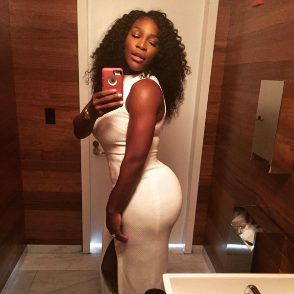 Le selfie provocateur de Serena Williams Le selfie provocateur de Serena Williams