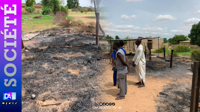 Tivaouane: 4 talibés ont péri dans un incendie à Keur Malamine Tivaouane: 4 talibés ont péri dans un incendie à Keur Malamine