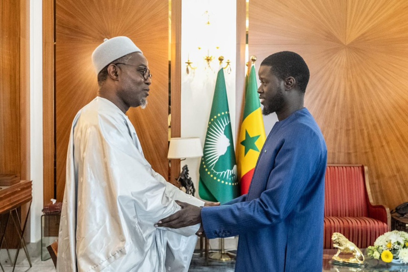 Le vice-président gambien, Mohammed B.S. Jallow reçu cet après-midi par le Président Bassirou Diomaye Faye Le vice-président gambien, Mohammed B.S. Jallow reçu cet après-midi par le Président Bassirou Diomaye Faye