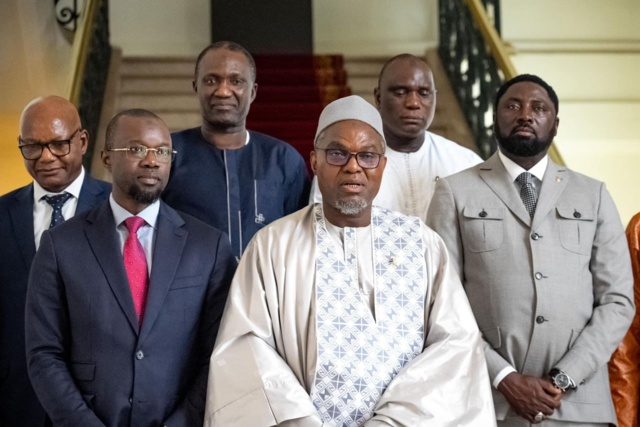 Le vice-président gambien, Mohammed B.S. Jallow reçu cet après-midi par le Président Bassirou Diomaye Faye Le vice-président gambien, Mohammed B.S. Jallow reçu cet après-midi par le Président Bassirou Diomaye Faye