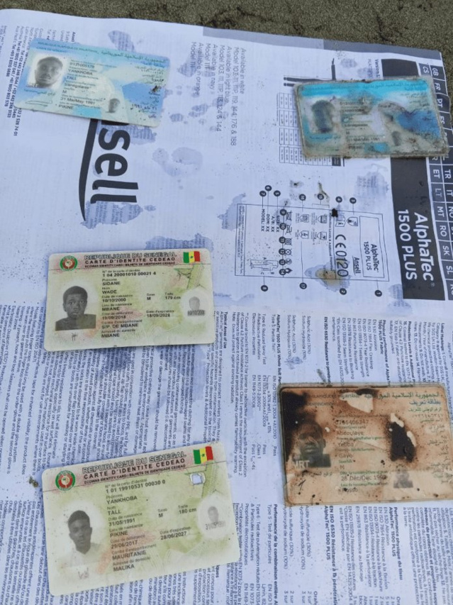 Des squelettes, des cartes nationales d’identité du Sénégal et de la Mauritanie, de la "drogue" : Récit d'un nouveau drame de l'émigration irrégulière Des squelettes, des cartes nationales d’identité du Sénégal et de la Mauritanie, de la "drogue" : Récit d'un nouveau drame de l'émigration irrégulière