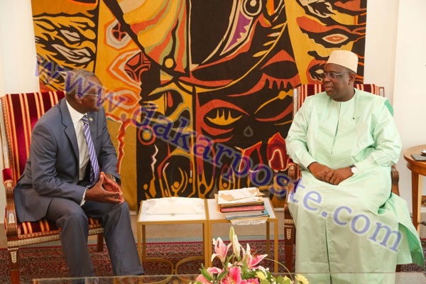 Audience M. NAMBO-WEZET Ambassadeur Gabon au Sénégal Audience M. NAMBO-WEZET Ambassadeur Gabon au Sénégal