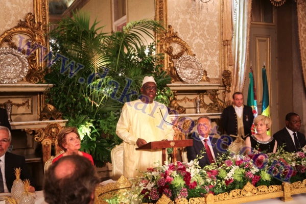 Dîner d'Etat en l'honneur de SEM Macky Sall - Discours PR Dîner d'Etat en l'honneur de SEM Macky Sall - Discours PR