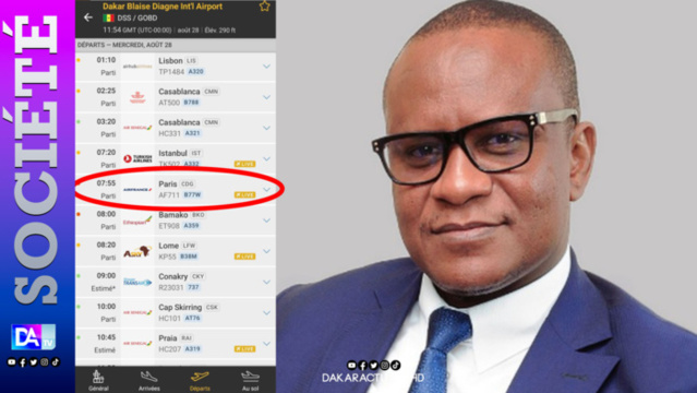 AIBD: Lat Diop rentre finalement chez lui avec une interdiction de sortie du territoire AIBD: Lat Diop rentre finalement chez lui avec une interdiction de sortie du territoire
