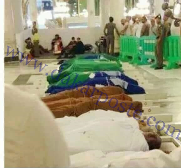 Prés de 90 morts dans un accident à La Mecque: Aucun Sénégalais parmi les victimes Prés de 90 morts dans un accident à La Mecque: Aucun Sénégalais parmi les victimes