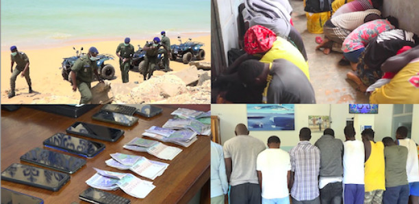 Émigration irrégulière : 37 candidats, dont 15 Guinéens, interpellés par la gendarmerie de Mboro Émigration irrégulière : 37 candidats, dont 15 Guinéens, interpellés par la gendarmerie de Mboro