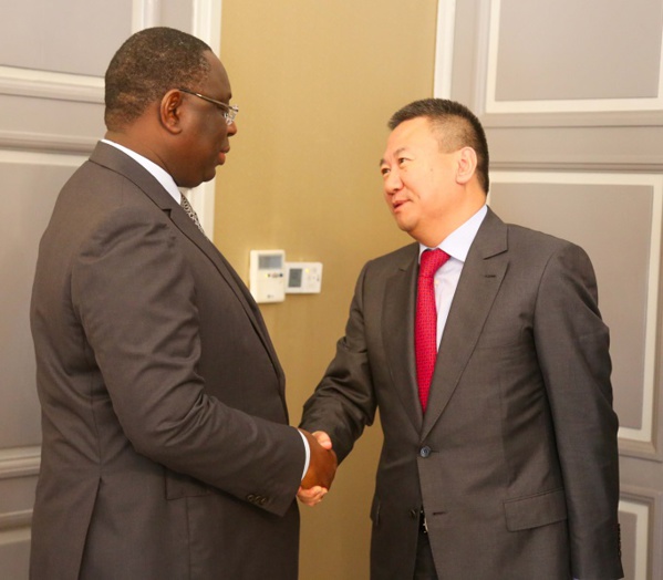 Audience SEM Xia Huang Ambassadeur de la République Populaire de Chine au Sénégal