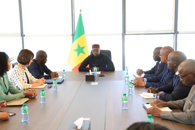Le Vice-président du Groupe de la Banque mondiale, Ousmane DIAGANA, reçu par le premier ministre Ousmane Sonko Le Vice-président du Groupe de la Banque mondiale, Ousmane DIAGANA, reçu par le premier ministre Ousmane Sonko