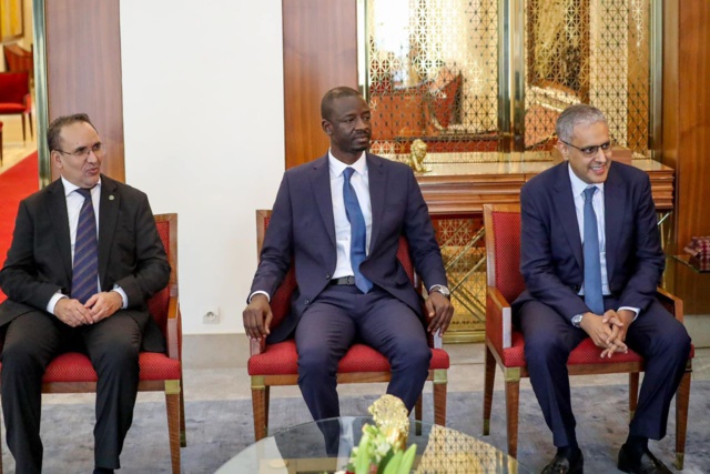 Le ministre Mauritanien de l'énergie reçu par le Pr Bassirou Diomaye Faye  Le ministre Mauritanien de l'énergie reçu par le Pr Bassirou Diomaye Faye