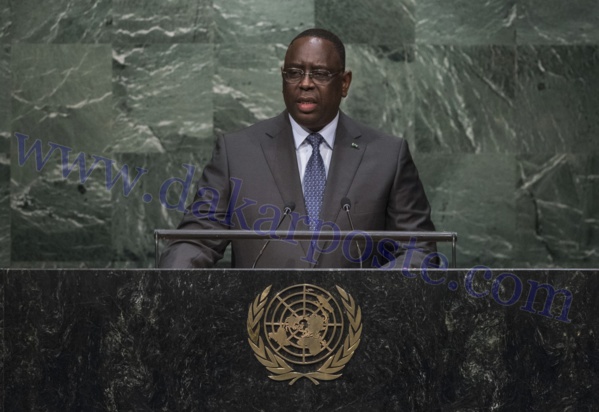 Intégralité du discours du Président Macky Sall à la 70e session ordinaire de l'Assemblée Générale des Nations Unies