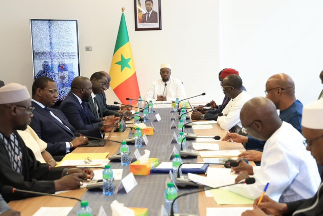 Le Pm, Ousmane Sonko, a présidé une réunion interministérielle consacrée à la Casamance