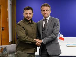 Le président ukrainien Volodymyr Zelensky reçu jeudi à Paris par Macron Le président ukrainien Volodymyr Zelensky reçu jeudi à Paris par Macron