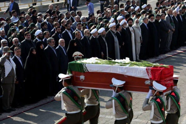 Accueil officiel des dépouilles des hadjis iranien Accueil officiel des dépouilles des hadjis iranien