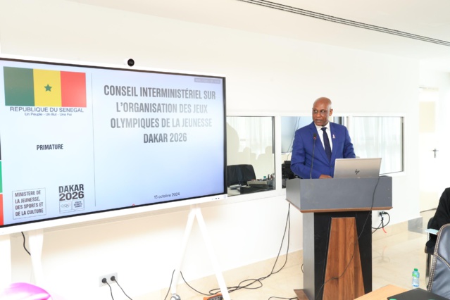 Revivez en images le conseil interministériel, présidé par le Pm Ousmane Sonko, consacré à l'organisation des Jeux Olympiques de la Jeunesse Dakar 2026 Revivez en images le conseil interministériel, présidé par le Pm Ousmane Sonko, consacré à l'organisation des Jeux Olympiques de la Jeunesse Dakar 2026