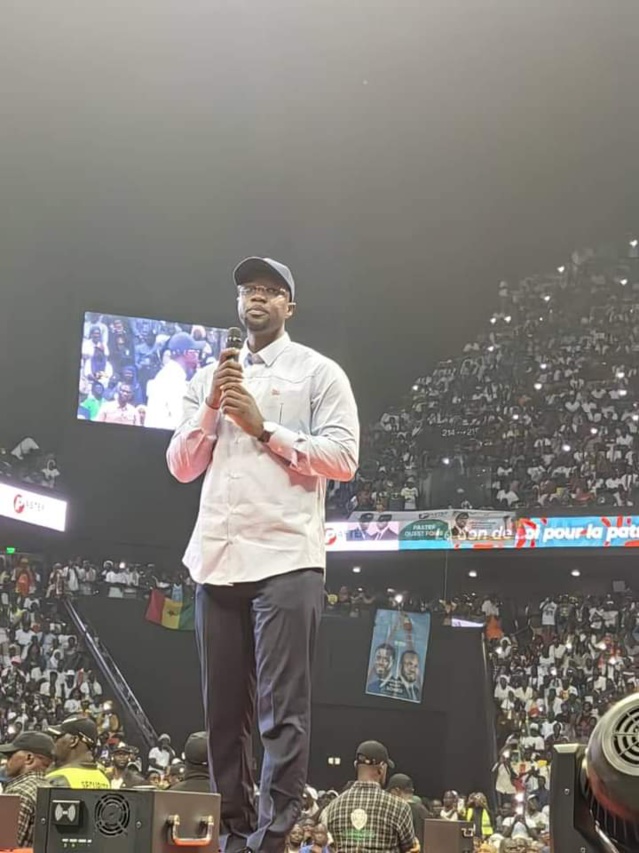 En prélude au scrutif égislatif anticipé- Test de popularité réussi pour le chef de file de "Pastef" Ousmane Sonko En prélude au scrutif égislatif anticipé- Test de popularité réussi pour le chef de file de "Pastef" Ousmane Sonko