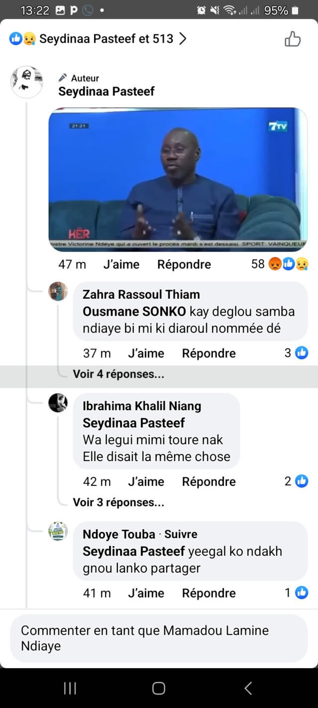 PASTEF- une vague de protestation suite à la nomination de... Samba Ndiaye ! PASTEF- une vague de protestation suite à la nomination de... Samba Ndiaye !