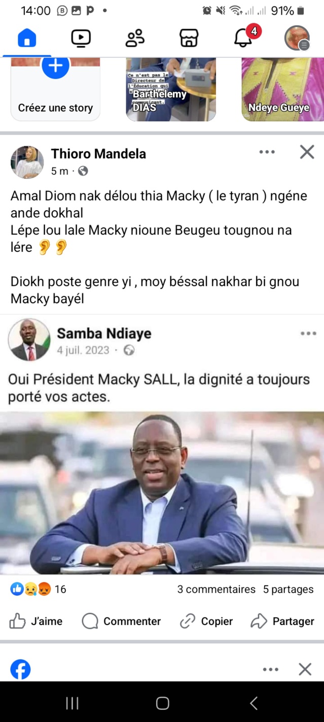 PASTEF- une vague de protestation suite à la nomination de... Samba Ndiaye ! PASTEF- une vague de protestation suite à la nomination de... Samba Ndiaye !