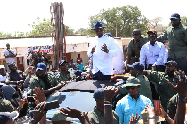 Caravane Pastef à l'état de Tataguine et Fatick- Ousmane Sonko accueilli comme un ...roi ! Caravane Pastef à l'état de Tataguine et Fatick- Ousmane Sonko accueilli comme un ...roi !