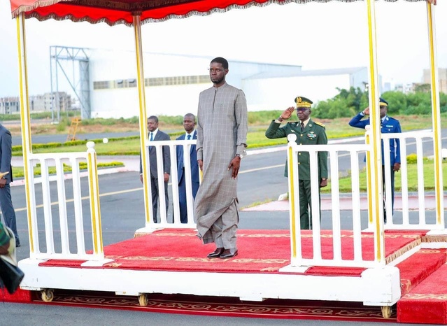 Le Président Bassirou Diomaye Faye a quitté Dakar ce matin Le Président Bassirou Diomaye Faye a quitté Dakar ce matin