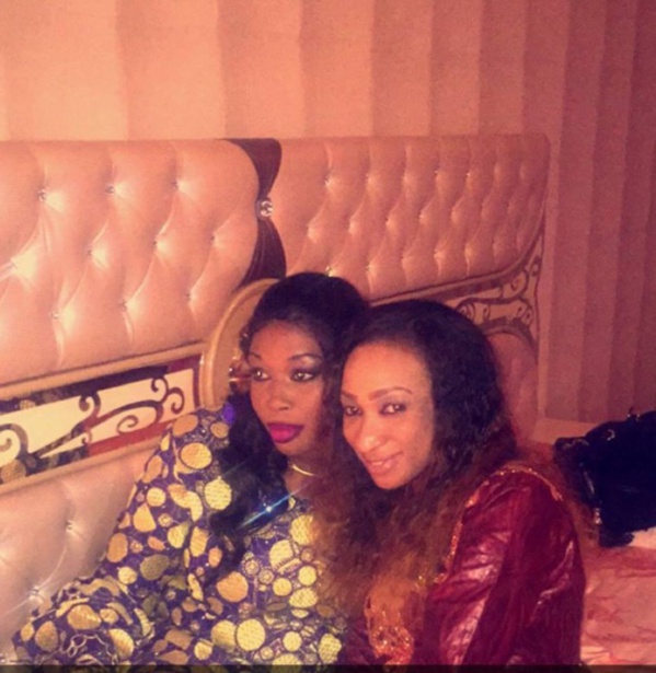 Sokhna Ouly Kebe, la seconde épouse de Serigne Bass, en toute intimité avec Inna Jawara